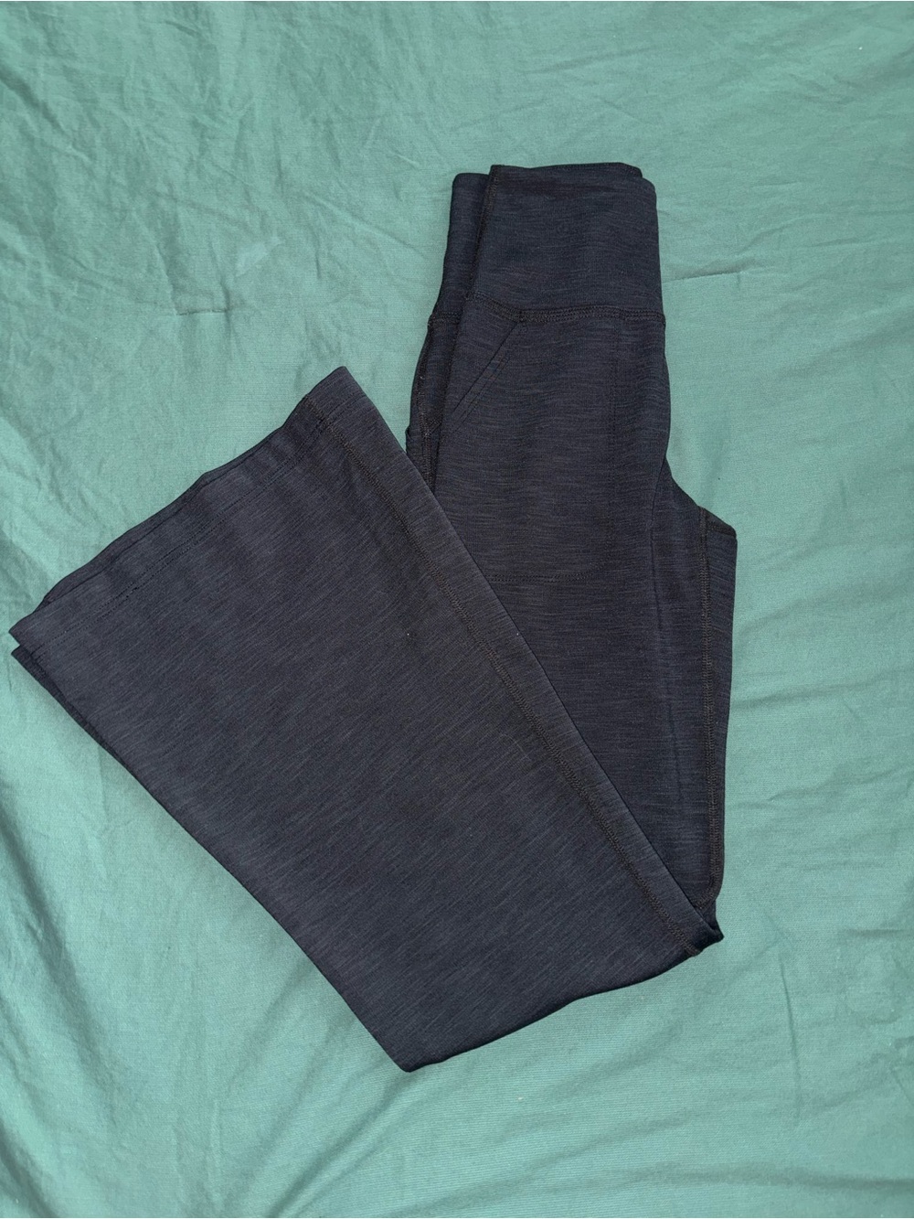 Beyond Yoga Women's Dark Gray Wide Leg Pants